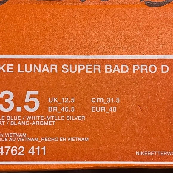 Nike | Shoes | Nike Lunar Super Bad Football Cleats Detroit  display picture 1